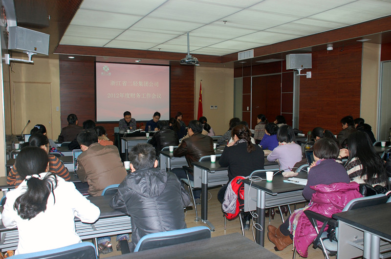 集團公司召開2012年度財務工作會議