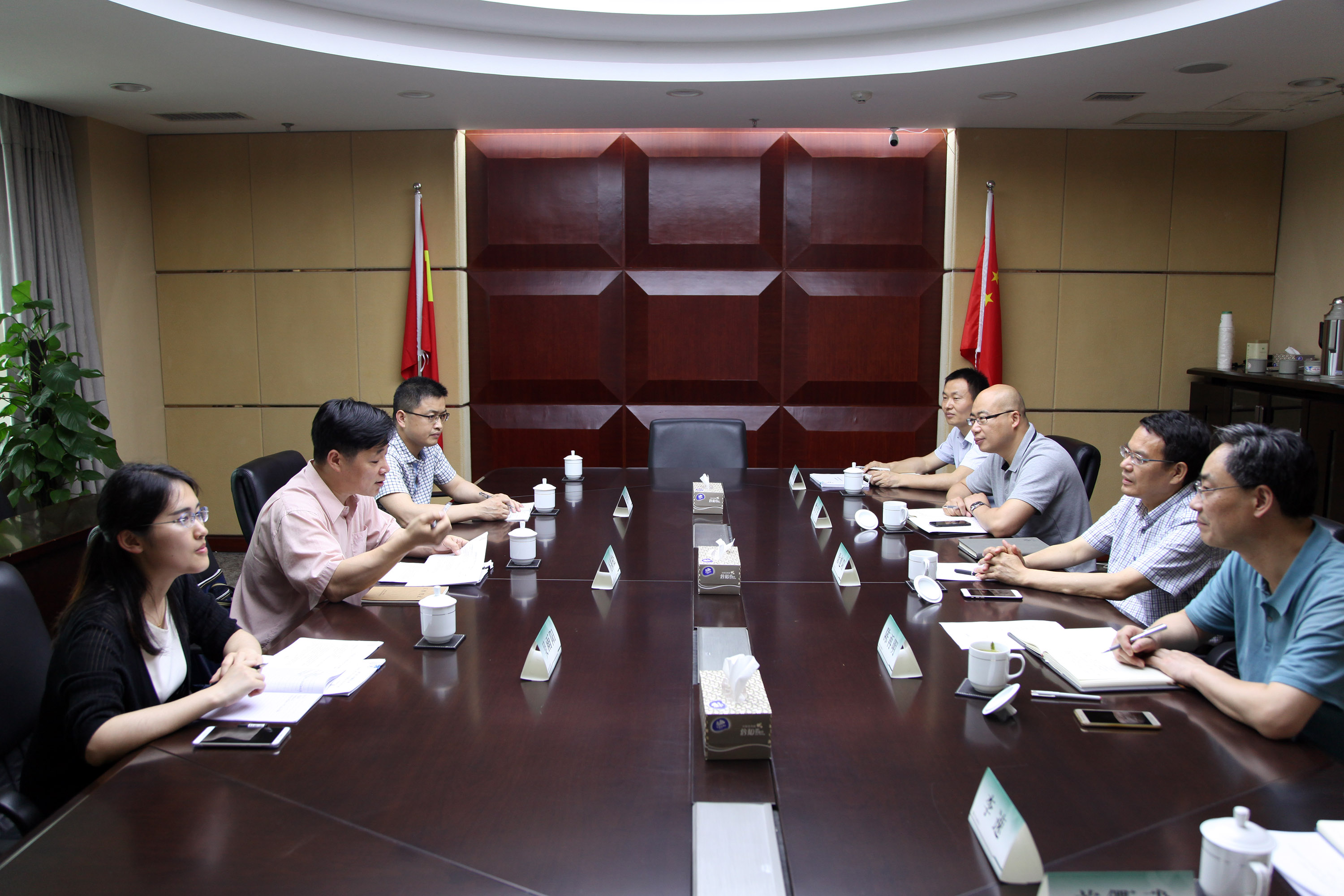 省國資委蒞臨集團公司開展安全生產節能減排維穩（信訪）工作考核調研