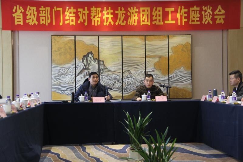 省級部門結對幫扶龍游團組工作會議召開