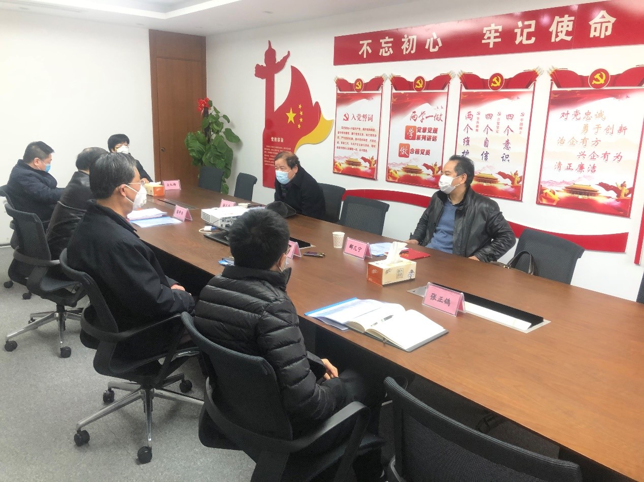 集團公司黨委委員、副總經理酈幾寧行赴廣杰公司調研 