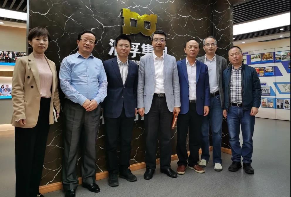 集團公司黨委副書記、董事、總經理吳敏赴匯孚集團調研指導