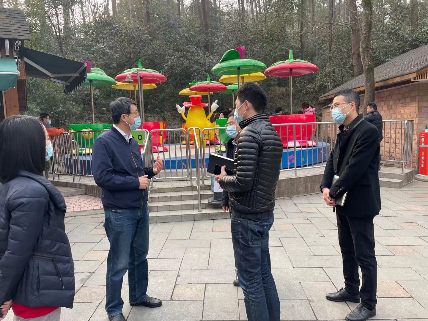 吳敏赴哎喲藝創檢查安全生產、疫情防控工作